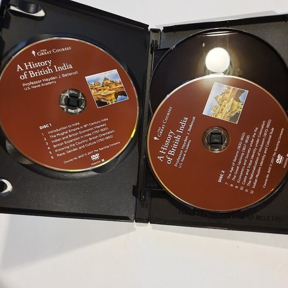 A History of British India Great Courses Mughal Raj Colonialism Gandhi Hinduism - Picture 5 of 8